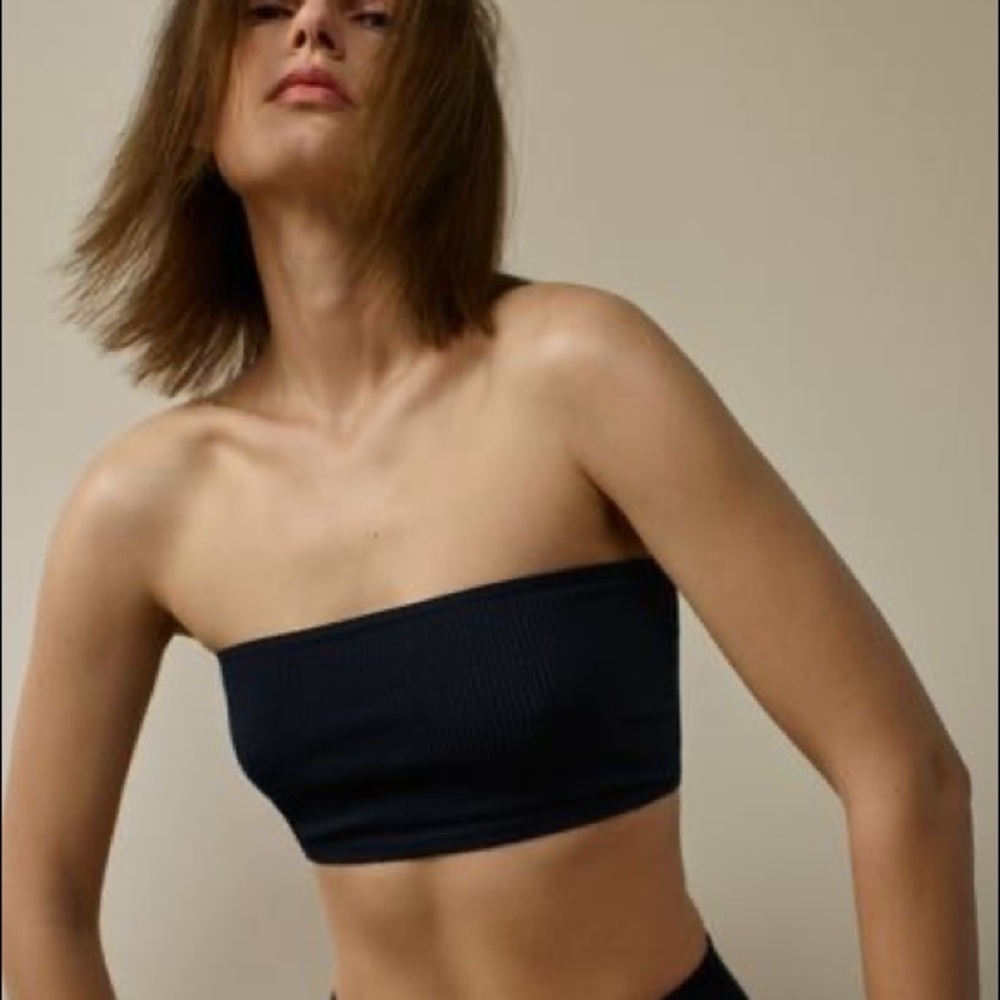 Zara Limitless Contour Collection Bandeau Top